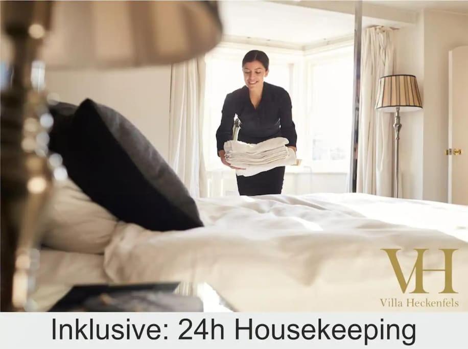 Villa Heckenfels 莱茵河畔的巴特霍内夫 外观 照片